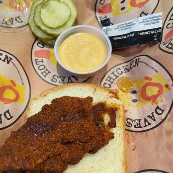 Dave's Hot Chicken - Single Tender - Chicken Shop Near Me - Indianapolis, Indiana Dave's Hot Chicken - Single Tender - Chicken Shop Near Me - Indianapolis, Indiana