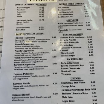 Torino Cafe - Menu - Cafes Near Me - Henderson, Nevada Torino Cafe - Menu - Cafes Near Me - Henderson, Nevada