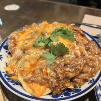 Hannyatou - Mapo pork nachos - Japanese Near Me - Seattle, Washington