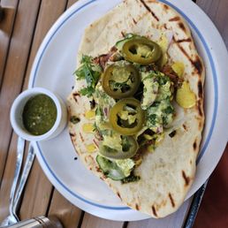 Chicken and naan