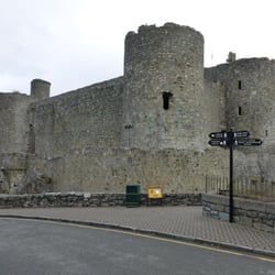 Harlech Castle - Outside Harlech Castle