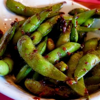 Cafe de Thai & Sushi - Soy garlic edamame. Best edamame I've ever had. - Thai Near Me - Oceanside, California Cafe de Thai & Sushi - Soy garlic edamame. Best edamame I've ever had. - Thai Near Me - Oceanside, California