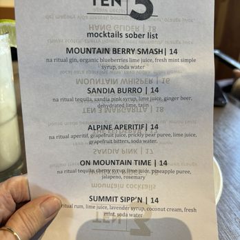 TEN 3 - New American Near Me - Albuquerque, New Mexico