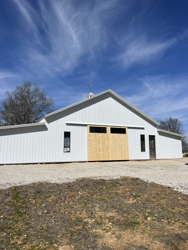 Slide of Wooden Cross Construction