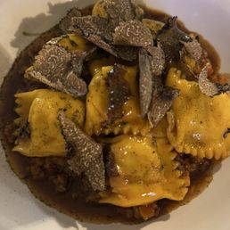 Lamb ravioli
