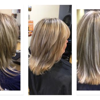 City Look Salon - Awesome Blondie Highlight and lowlight ! thank U to our wonderful treatment Olaplex Work by linda - Hair Salons Near Me - Ormond Beach, Florida City Look Salon - Awesome Blondie Highlight and lowlight ! thank U to our wonderful treatment Olaplex Work by linda - Hair Salons Near Me - Ormond Beach, Florida