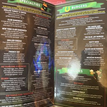 Barrett's Barleycorn Pub & Grill - Menu - Irish Pub Near Me - Omaha, Nebraska Barrett's Barleycorn Pub & Grill - Menu - Irish Pub Near Me - Omaha, Nebraska
