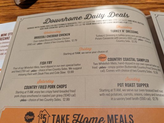 Menu photo 1 Cracker Barrel Old Country Store Pearl, MS Menu photo 1 Cracker Barrel Old Country Store Pearl, MS
