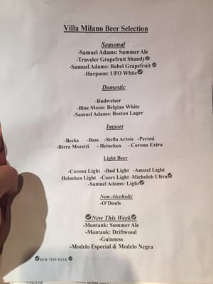 Menu photo 6 Villa Milano Manhasset, NY Menu photo 6 Villa Milano Manhasset, NY