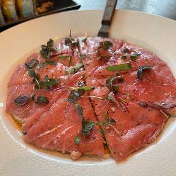 Akira Back - Tuna pizza - Japanese Near Me - Delray Beach, Florida