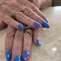 Great nails done by Lee 7 Nails Spa in Herndon, VA