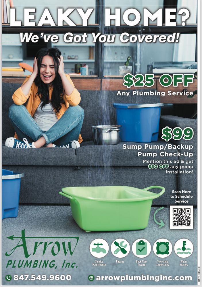 Slide of Arrow Plumbing, Heating & Air Conditioning