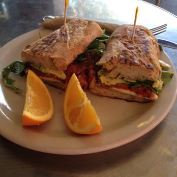Heirloom Bakery - Caprese Panini with Avocado & Sun Dried Tomatoes! - Bakeries Near Me - South Pasadena, California Heirloom Bakery - Caprese Panini with Avocado & Sun Dried Tomatoes! - Bakeries Near Me - South Pasadena, California