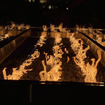 Finneys Crafthouse - Porter Ranch - Outdoor fireplace - New American Near Me - Porter Ranch, California
