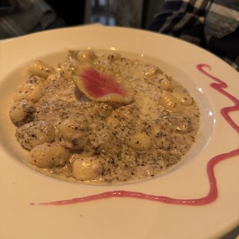 Locanda Amalfi - Gnocchi with Truffle Sauce and sausage - Italian Near Me - Pleasanton, California Locanda Amalfi - Gnocchi with Truffle Sauce and sausage - Italian Near Me - Pleasanton, California
