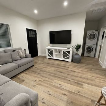GCC Designs - Living room and Laundry - General Contractors Near Me - Long Beach, California
