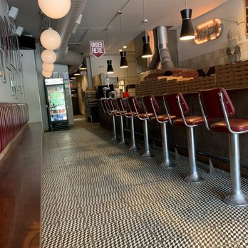 Citizen Pie - a restaurant with a checkered floor - Pizza Near Me - Cleveland, Ohio