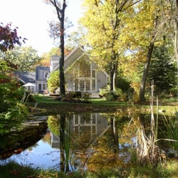 Fox Pond Bed & Breakfast - Fox Pond B&B ~ Rear over Pond