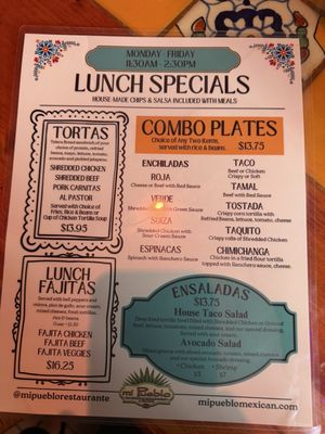 Menu photo 5 Mi Pueblo Mexican Restaurant Venice, FL Menu photo 5 Mi Pueblo Mexican Restaurant Venice, FL