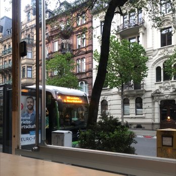 Weihenstephaner Wiesbaden - View from our cute table - Bavarian Near Me - Wiesbaden, HE