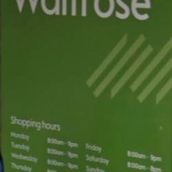 Waitrose - Opening hours