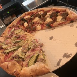 Cuban Pizza and Meatball! Was so excited I forgot to take a picture when it first came!! Cuban Pizza and Meatball! Was so excited I forgot to take a picture when it first came!!