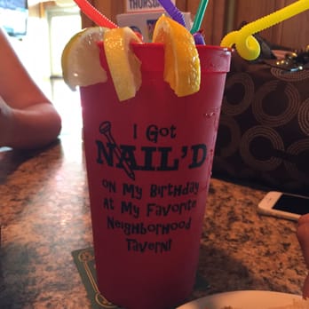 Rusty Nail - Souvenir cup for their birthday deal - American Near Me - Clifton Park, New York Rusty Nail - Souvenir cup for their birthday deal - American Near Me - Clifton Park, New York