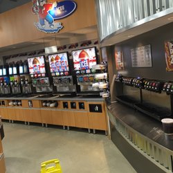 Bucky's Express - Super clean interior...ICEE machines!