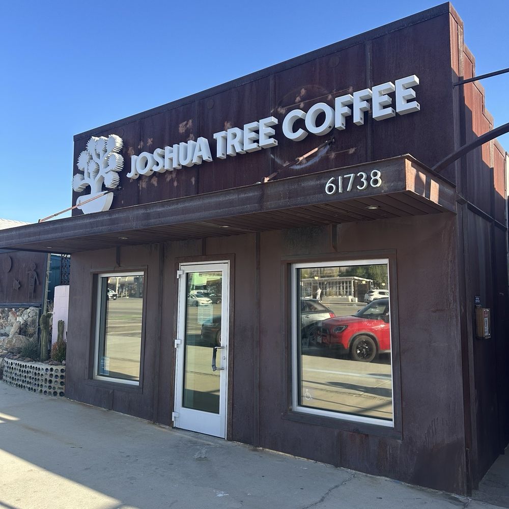 Joshua Tree Coffee Company - Outside - Coffee & Tea Near Me - Joshua Tree, California Joshua Tree Coffee Company - Outside - Coffee & Tea Near Me - Joshua Tree, California