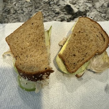 Mama Tess’s Artisan Kitchen - Basic turkey sandwich-very small portion for $18.00 - Desserts Near Me - Las Vegas, Nevada