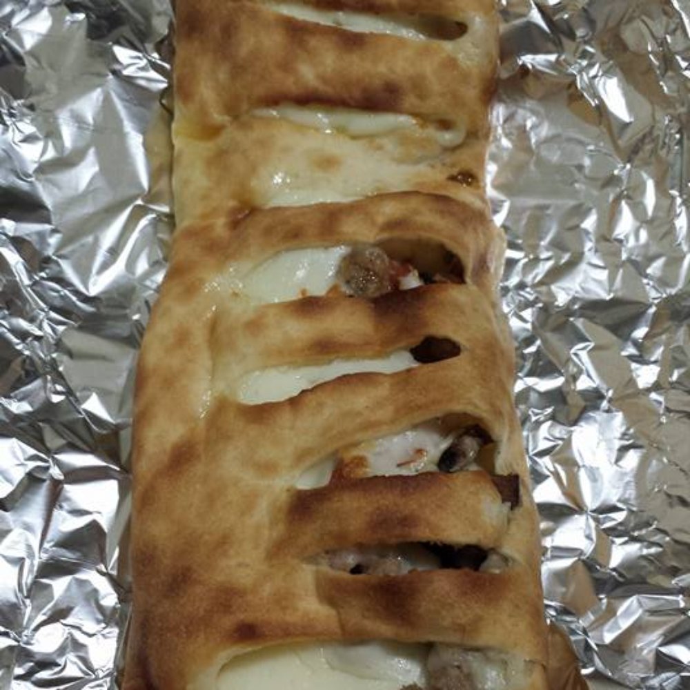 Luigiano's - Stromboli, if you can call it that. - Italian Near Me - Mustang, Oklahoma