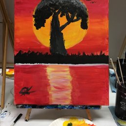 My class painting. Still my birthday. My class painting. Still my birthday.