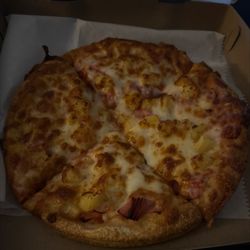 Village Pizza - Personal size Hawaiian.