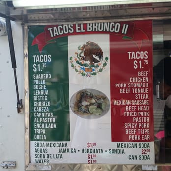 Tacos El Bronco II - The menu! - Mexican Near Me - Bronx, New York Tacos El Bronco II - The menu! - Mexican Near Me - Bronx, New York