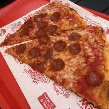 Prime Pizza - The pepperoni New York slices were incredible so crunchy - Pizza Near Me - Valley Village, California