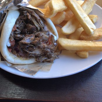 Olympus Grille - Pork gyro - Greek Near Me - Cohasset, Massachusetts
