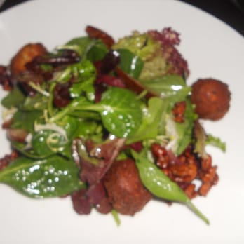 Sepia - salt roasted pears with blue cheese beignets - New American Near Me - Chicago, Illinois