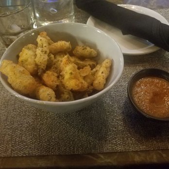 Kulture - Fried okra. Not my cup of tea but my family liked them... - Southern Near Me - Houston, Texas
