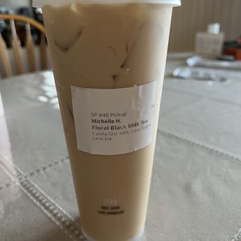 3Catea - Black milk tea with oat milk - Bubble Tea Near Me - Milpitas, California