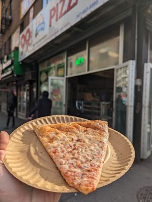 99 Cent Supreme Pizza