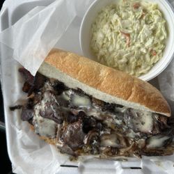 Big Rascal BBQ & Grille - OMG, this is a magic burnt end sandwich! And the coleslaw? To die for!