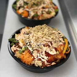 Crav - Mike's Buddha bowl. Sure to make you one with everything.