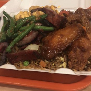 Chinatown On Thayer - Combo plate very tasty flavorful - Chinese Near Me - Providence, Rhode Island