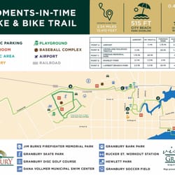 Moments-in-Time Hike & Bike Trail - Map