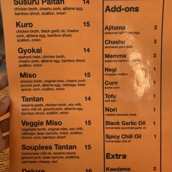 Susuru Ramen - Ramen Menu - Ramen Near Me - Astoria, New York Susuru Ramen - Ramen Menu - Ramen Near Me - Astoria, New York