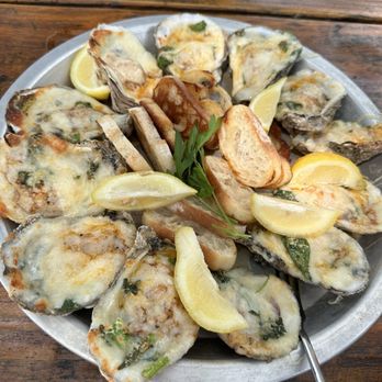 The Boat - Oysters Rockefeller - Seafood Near Me - Austin, Texas The Boat - Oysters Rockefeller - Seafood Near Me - Austin, Texas