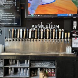 Absolution Brewing Company - Good selection of beers on tap