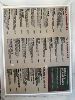 Menu photo 5 Nicky’s Italian Stockton, CA Menu photo 5 Nicky’s Italian Stockton, CA