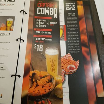 Menu photo 6 The Captain's Boil Mississauga, ON Menu photo 6 The Captain's Boil Mississauga, ON