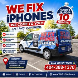 We Fix iPhones - Call for a repair 404-388-1370
